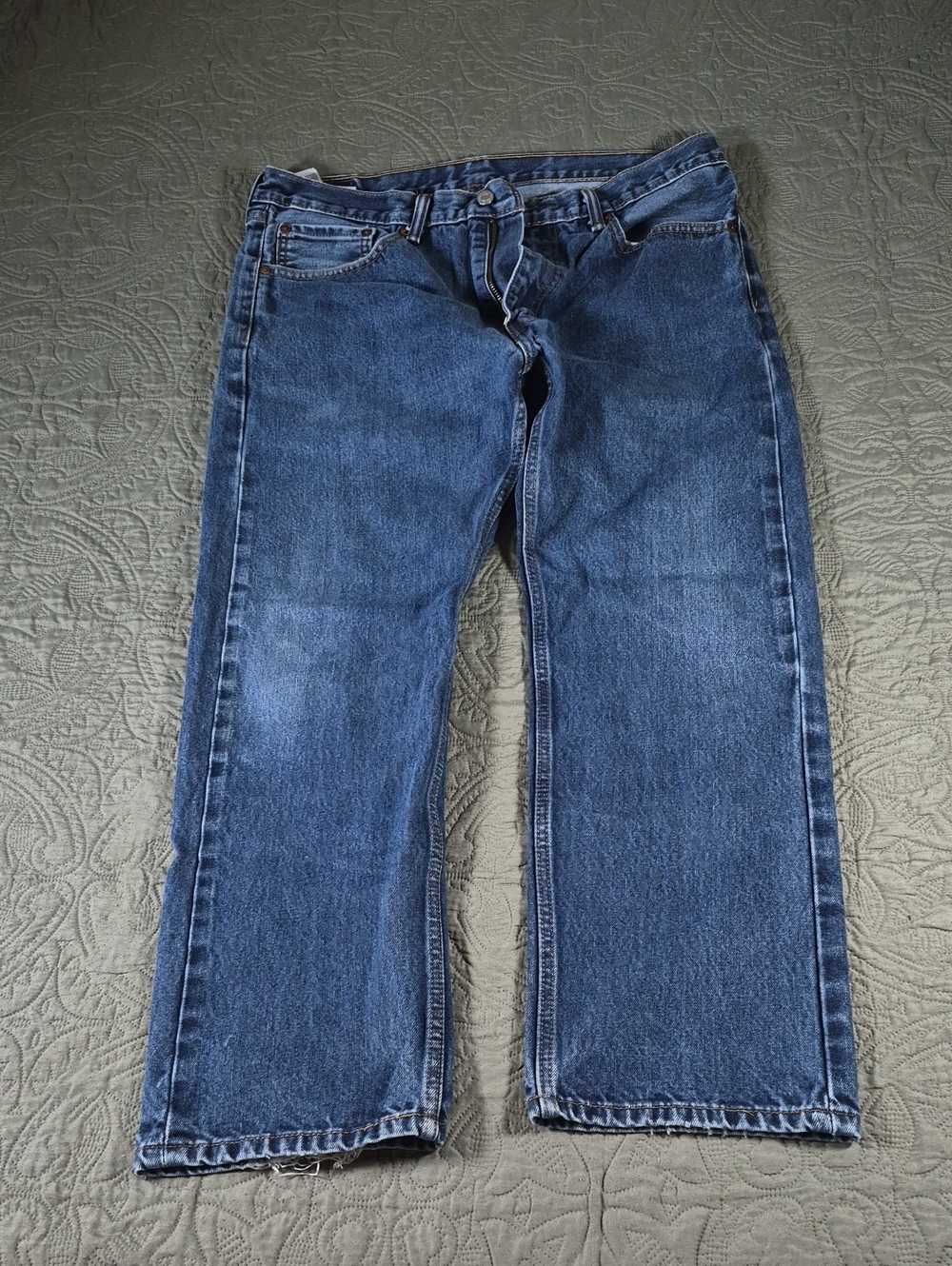 Levi's Men's Straight Denim Jeans in Blue